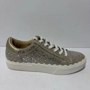 Anne Klein Women’s Champion Rhinestone Sneakers, Size 7 M